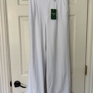 HALARA Women's Elegant White Trousers